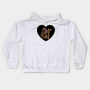 monkey spring Kids Hoodie